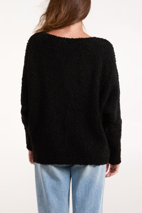 Cherry Soft Knit Jumper