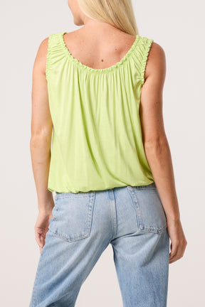 Balloon Frill Vest Top