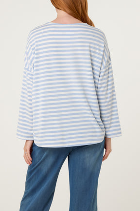 Striped Long Sleeve Top