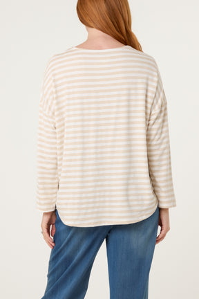Striped Long Sleeve Top