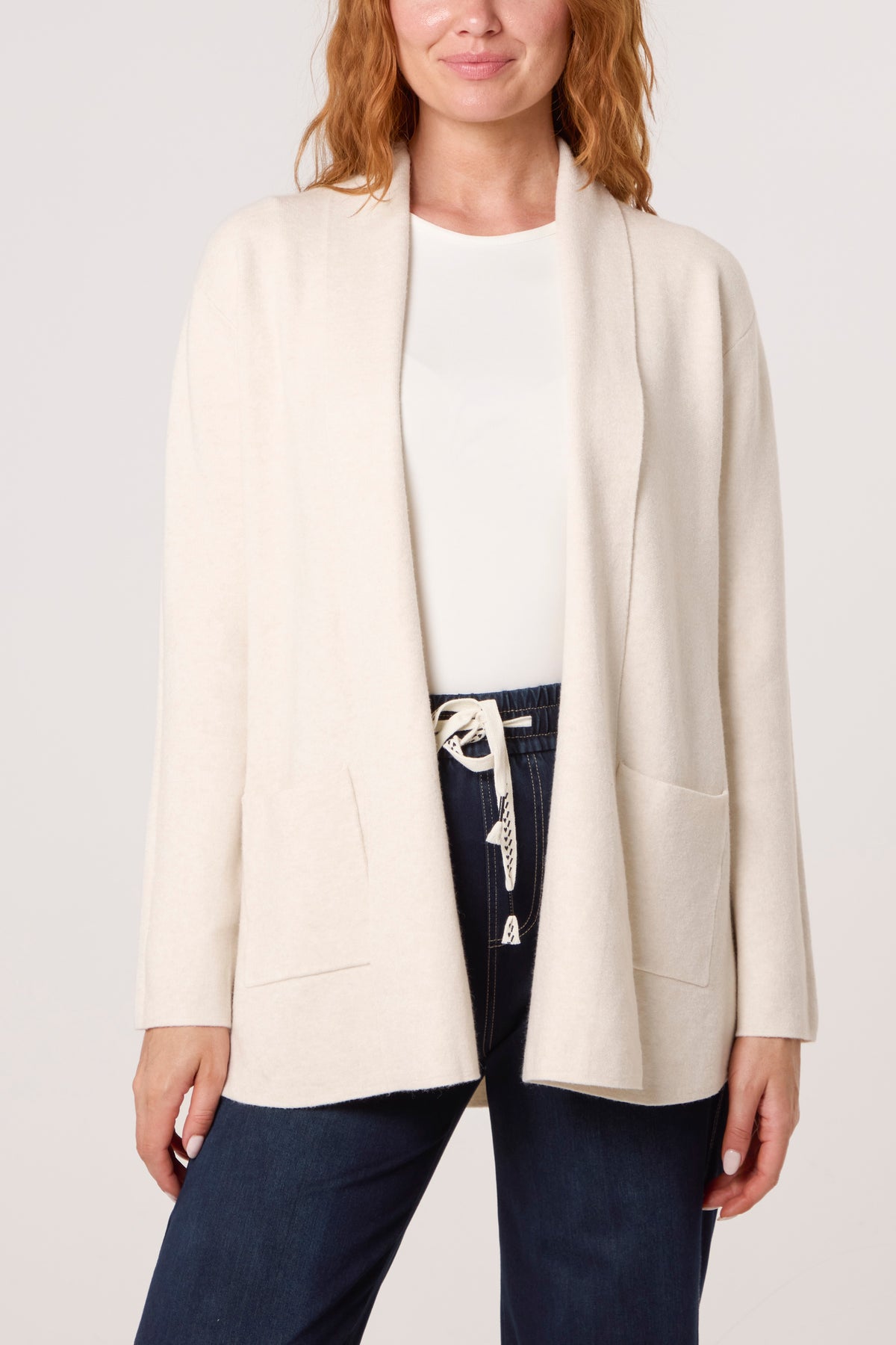 Pocket Detail Knit Cardigan