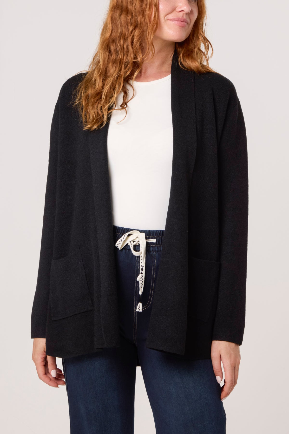 Pocket Detail Knit Cardigan