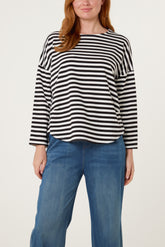 Striped Long Sleeve Top