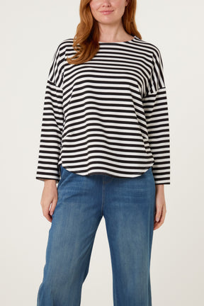 Striped Long Sleeve Top