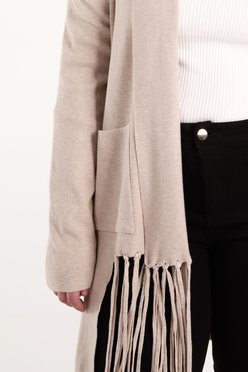 Edge to Edge Tassel Cardigan