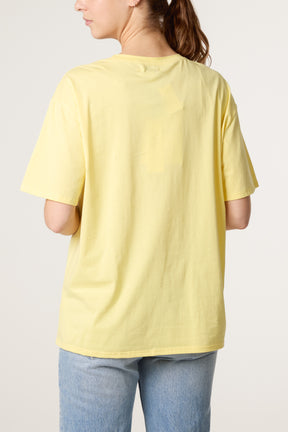 Floral Embellished T-Shirt