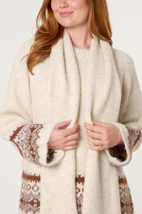 Scarf Knit Jumper