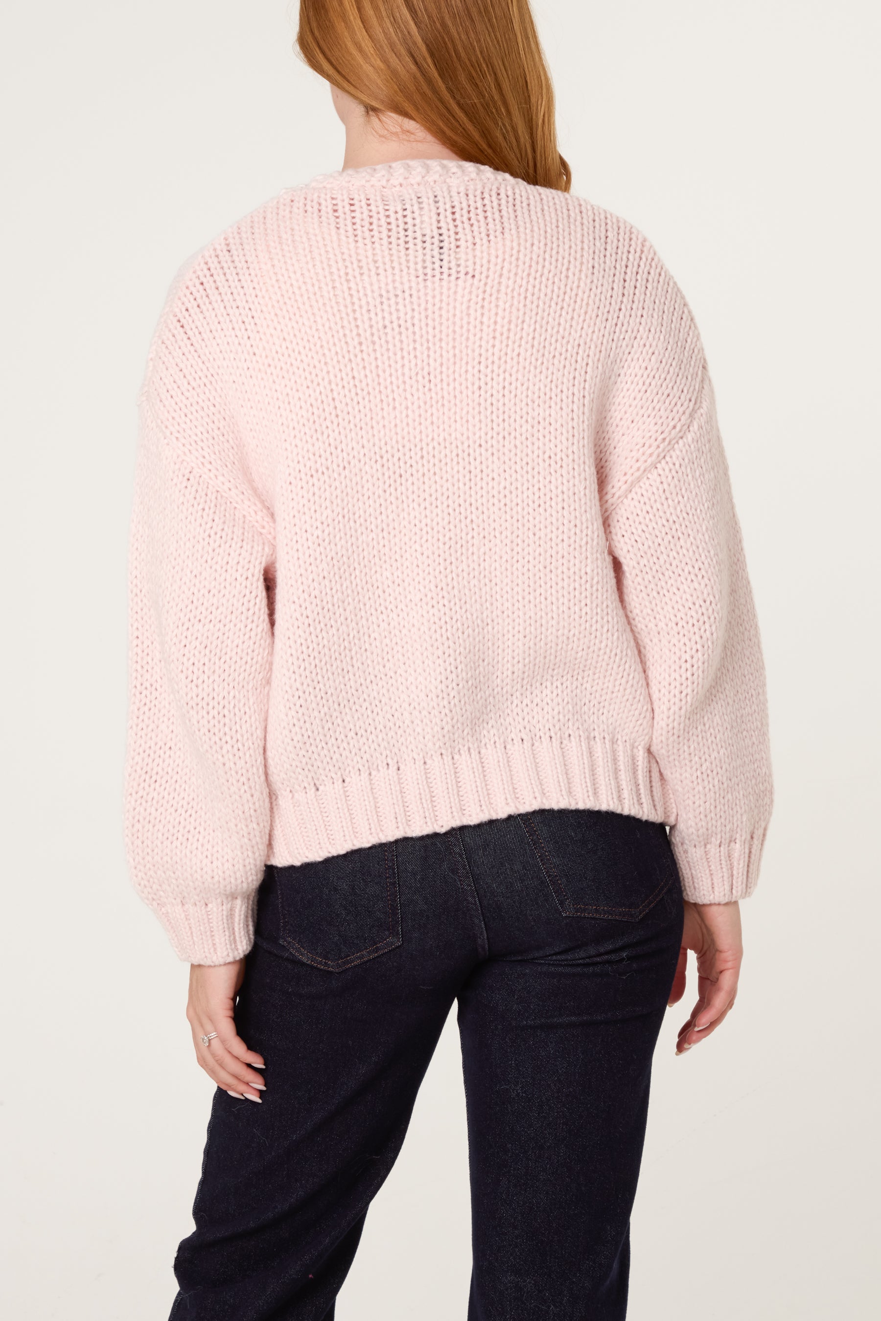 Heart Knitted Cosy Cardigan