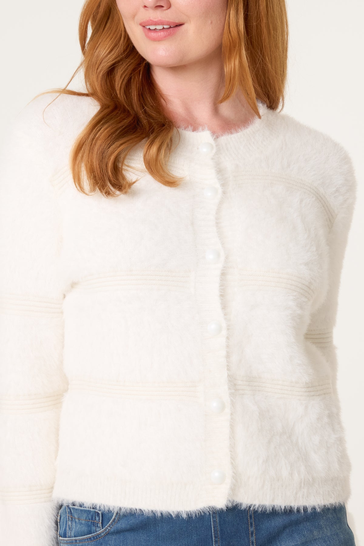 Soft Touch Button Through Cardigan