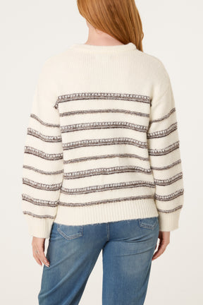 Striped Knitted Jumper