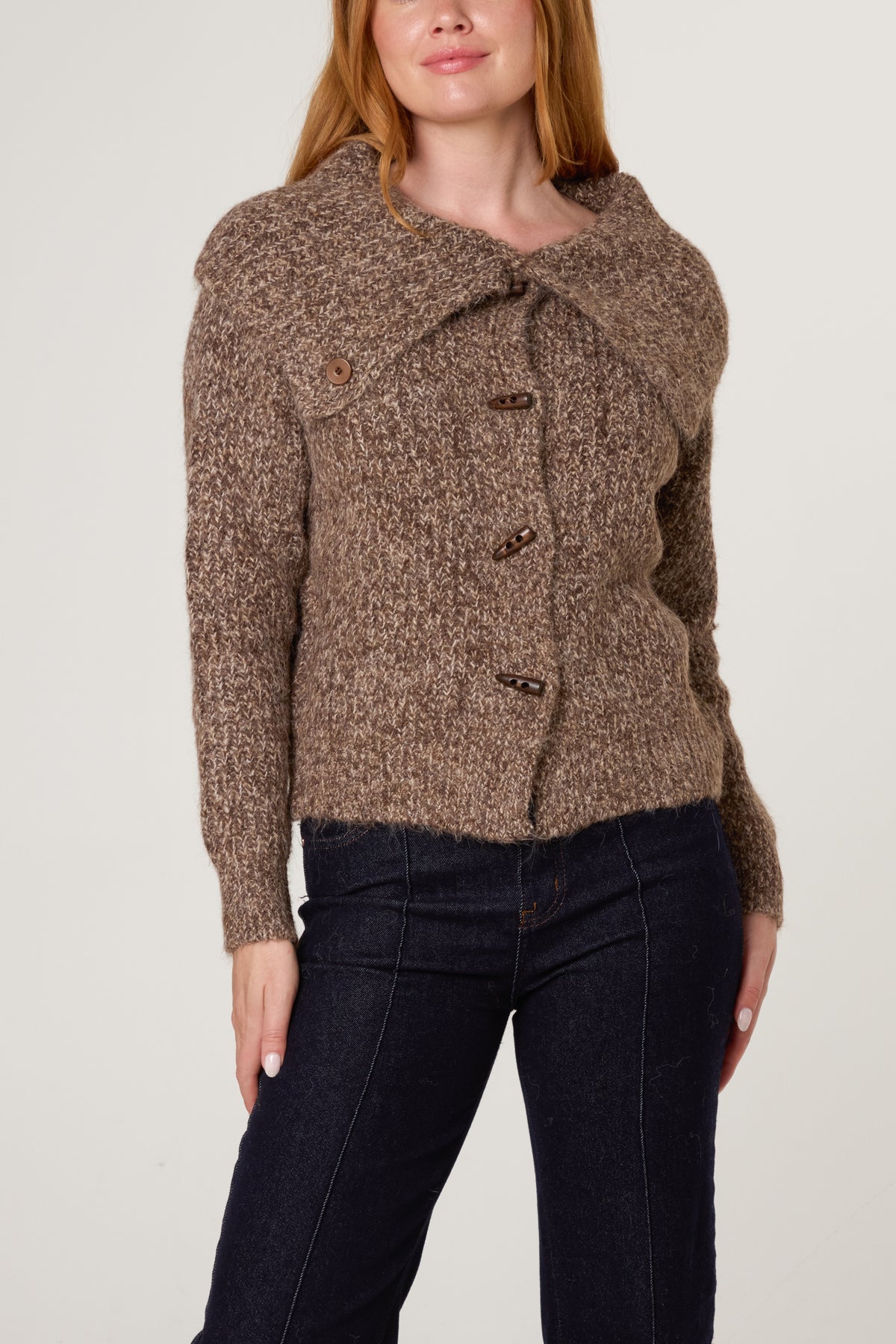 Button Through Knit Cardigan