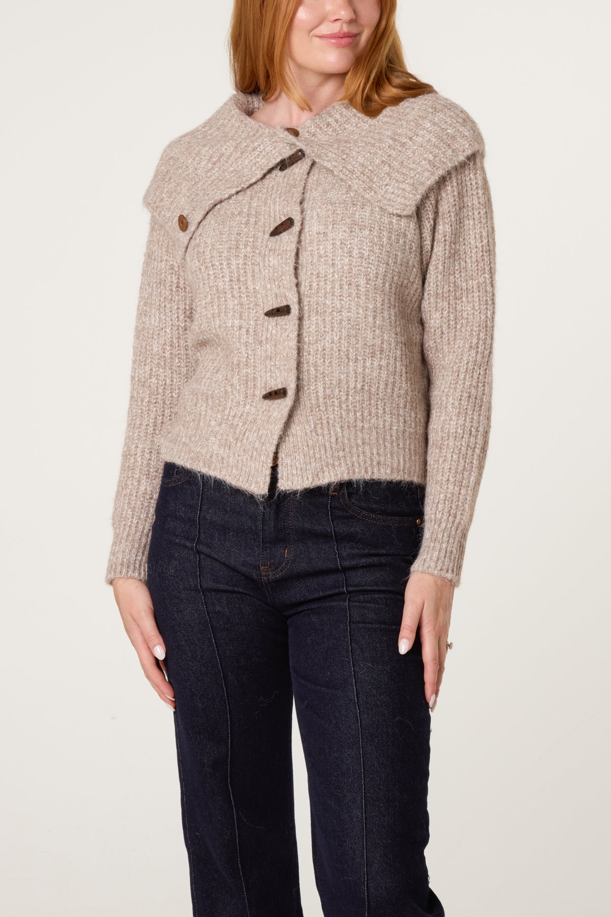 Button Through Knit Cardigan