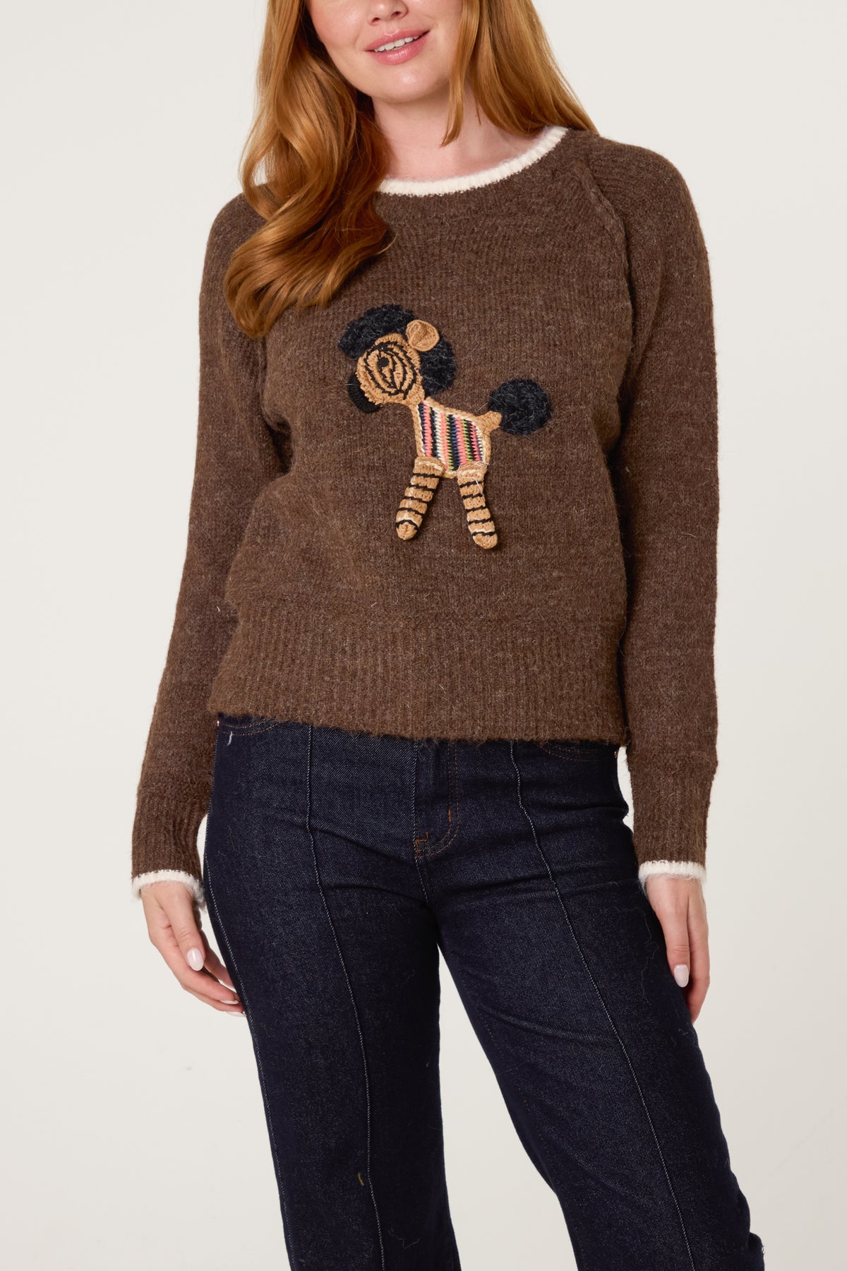 Knit Modern Zebra Jumper