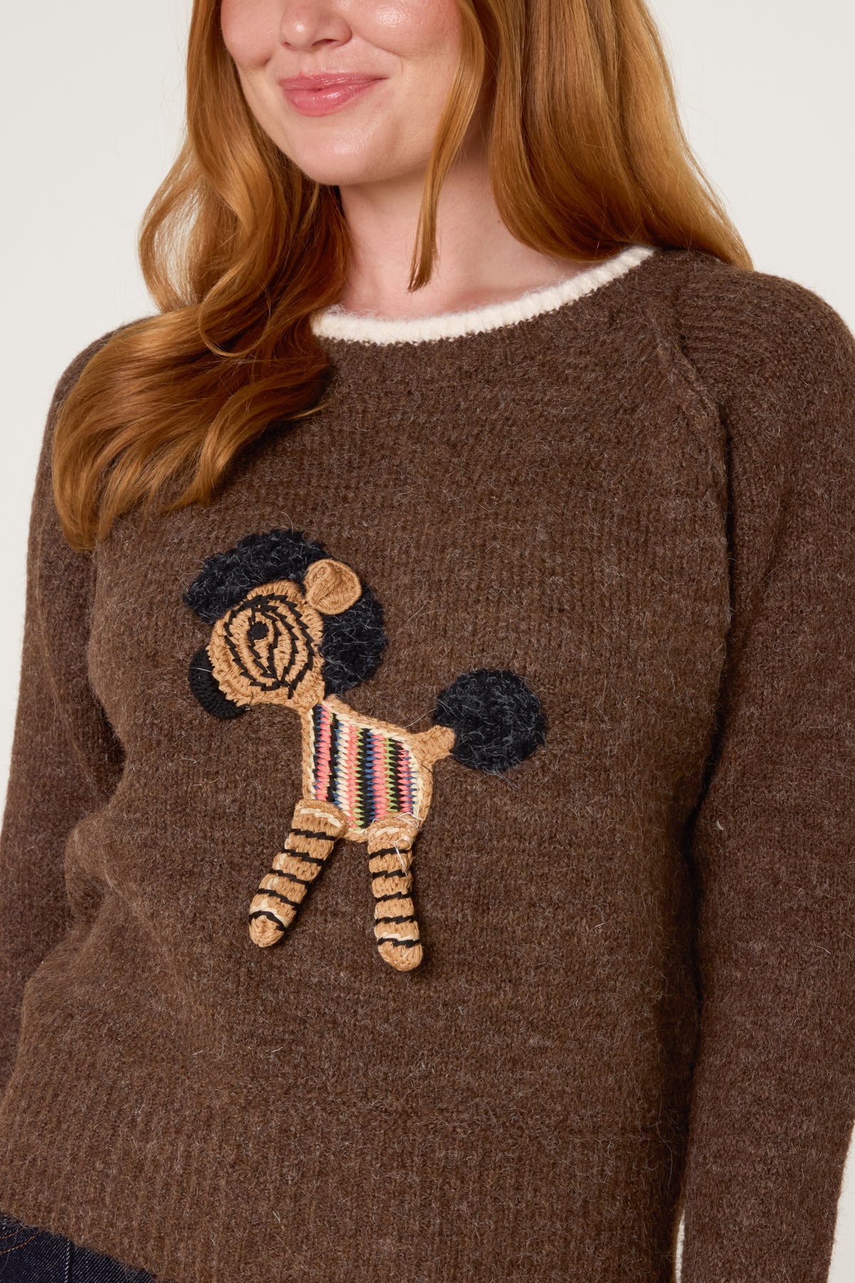 Knit Modern Zebra Jumper