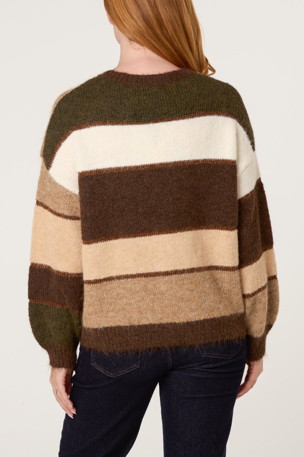 Geometric Patchwork Jumper
