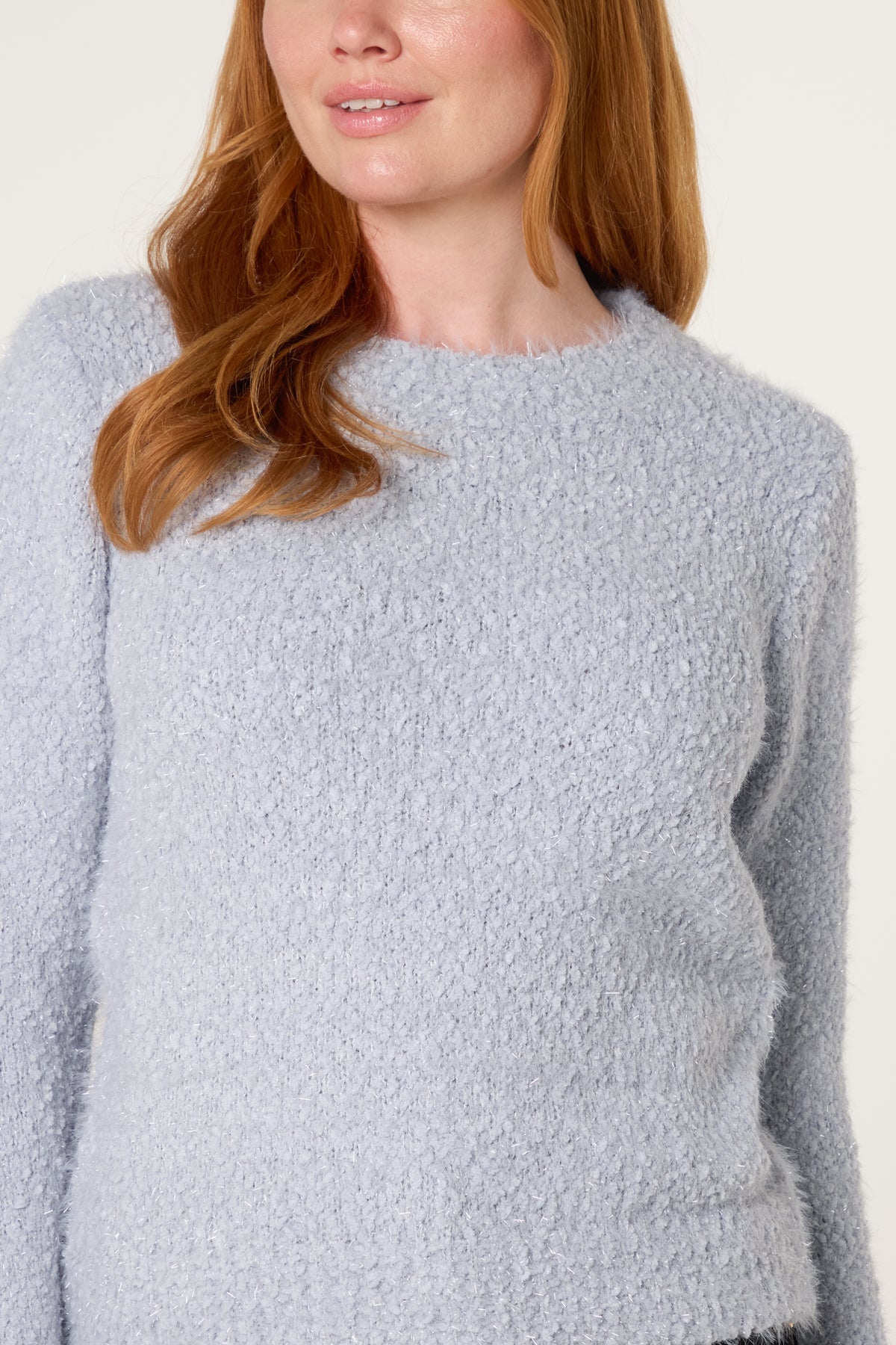 Fluffy Soft Knitted Essential Jumper