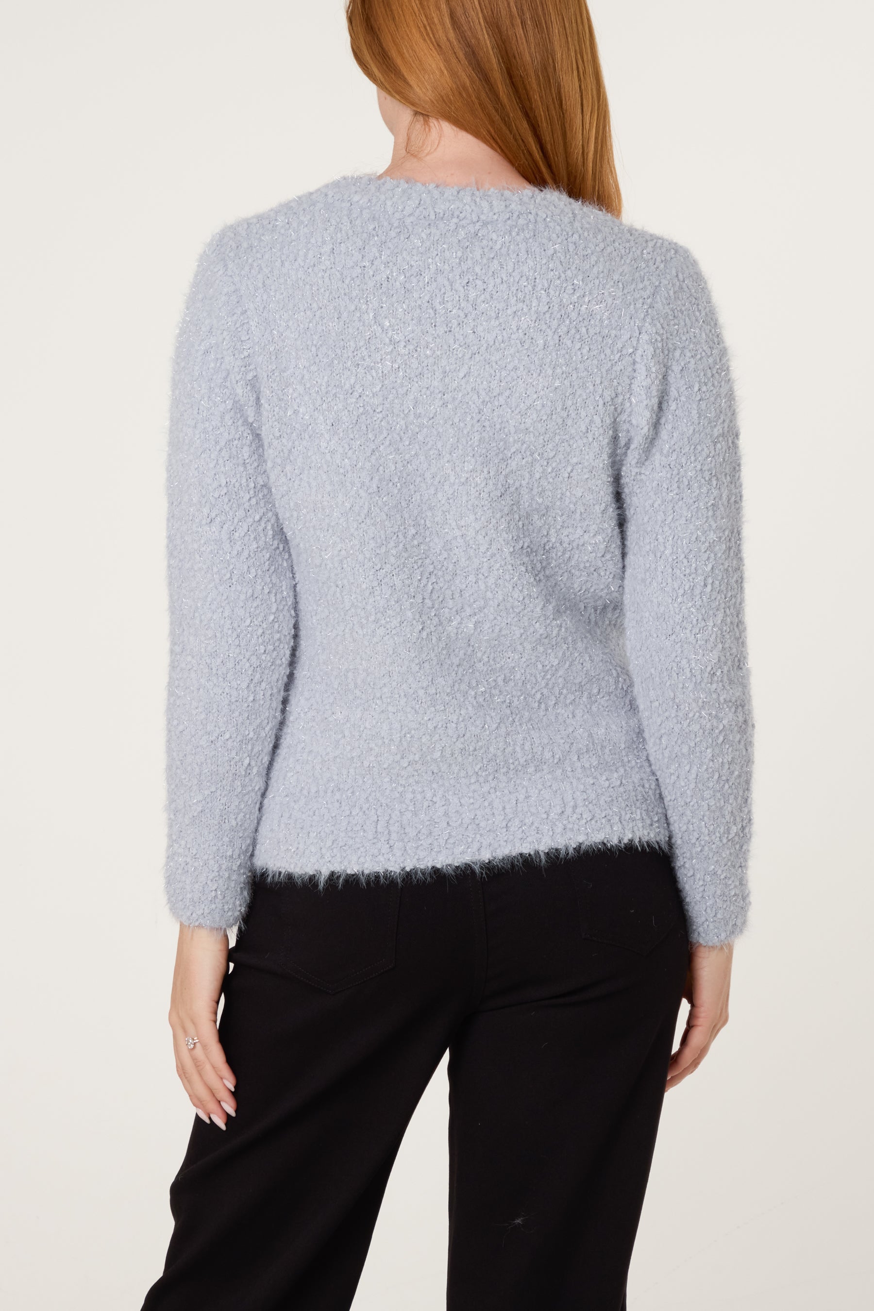 Fluffy Soft Knitted Essential Jumper