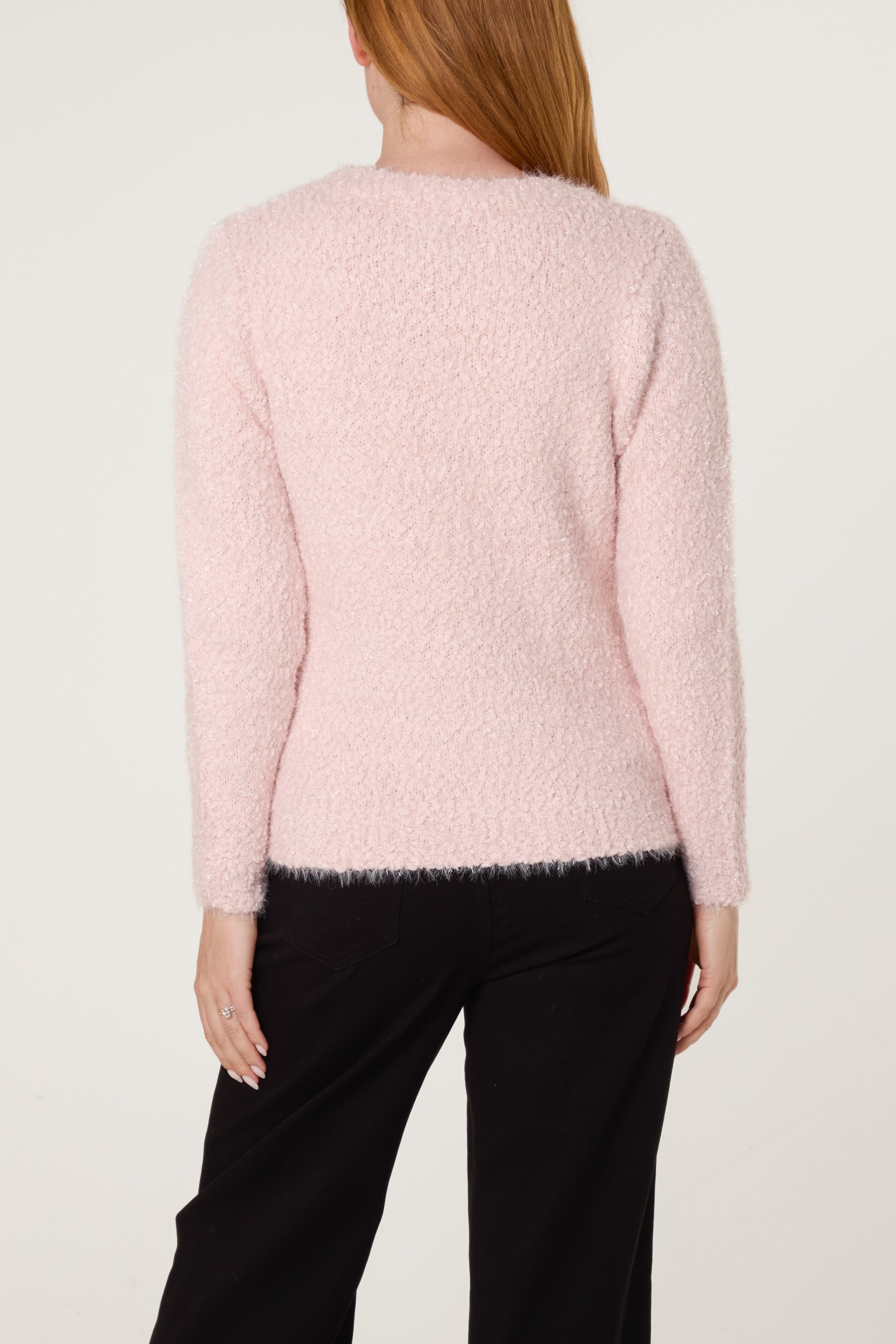Fluffy Soft Knitted Essential Jumper