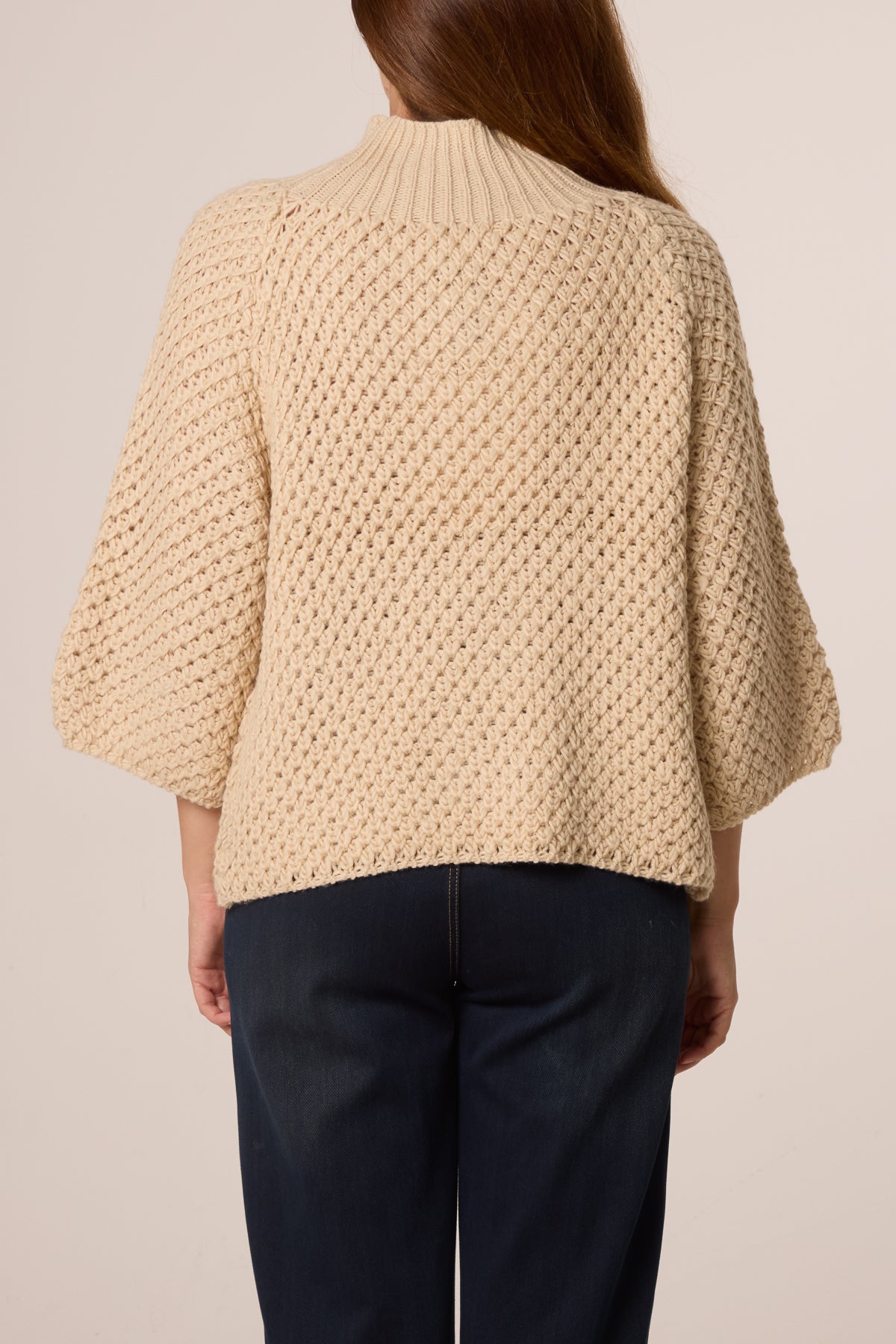 Waffle Knit Essential Jumper