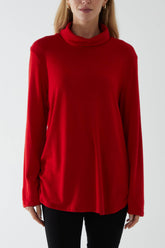 Roll Neck Fine Knit Jumper