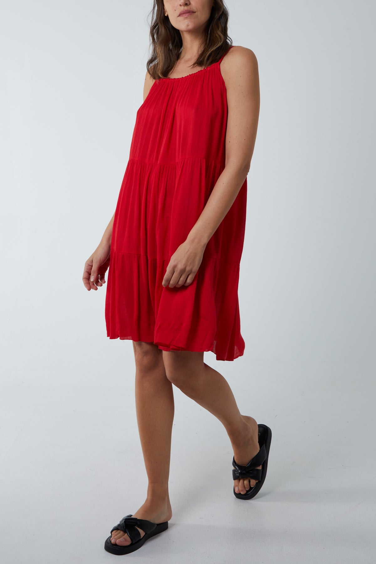 Tiered Cami Mini Dress