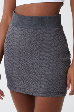 Reptile Texture Mini Tube Skirt