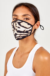 Reversible Abstract Animal Print Fashion Mask