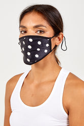 Reversible Polka Dot Fashion Mask