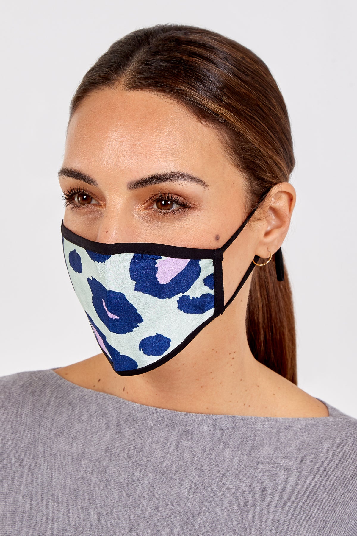Abstract Animal Print Reversible Fashion Mask