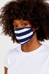 Stripe Print Fashion Mask