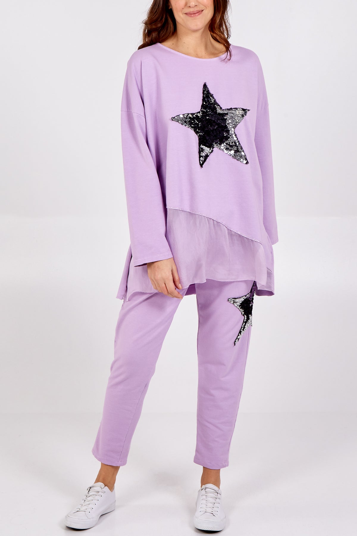 Sequin Star Trousers