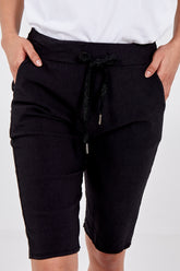 Magic Plain Drawstring Shorts