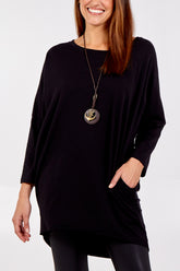 Oversized Necklace Top