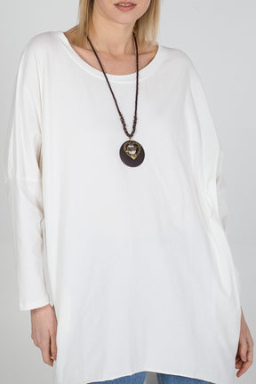 Oversized Necklace Top