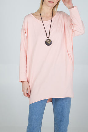 Oversized Necklace Top