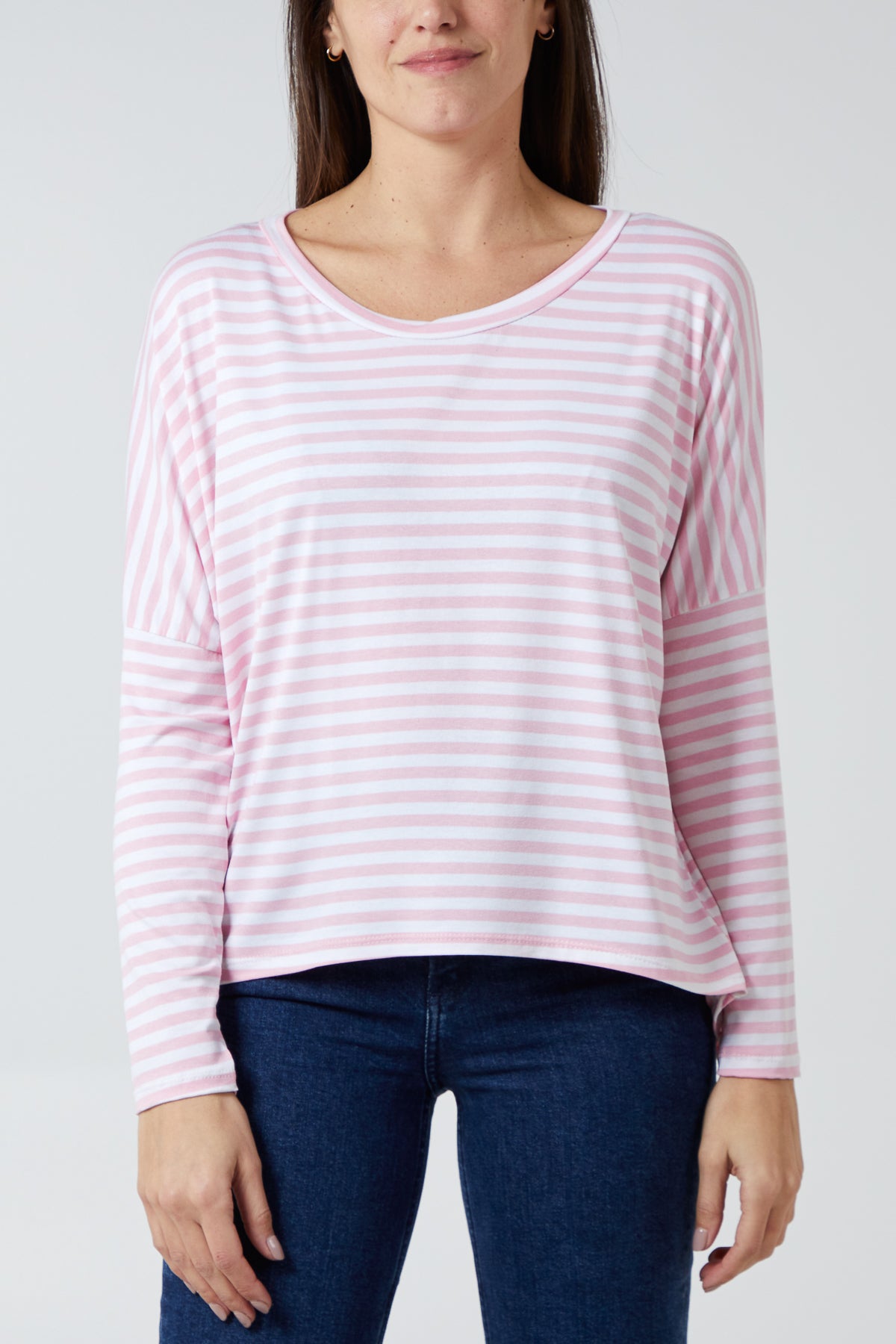 Breton Stripe Round Neck Top