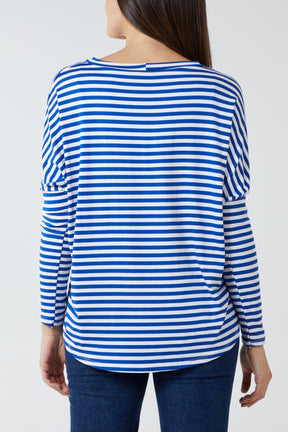 Breton Stripe Round Neck Top