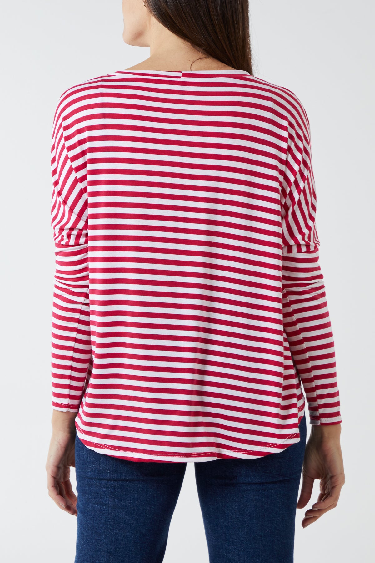 Breton Stripe Round Neck Top