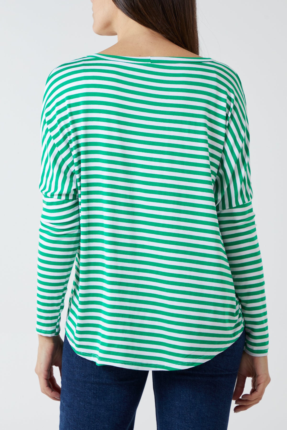 Breton Stripe Round Neck Top