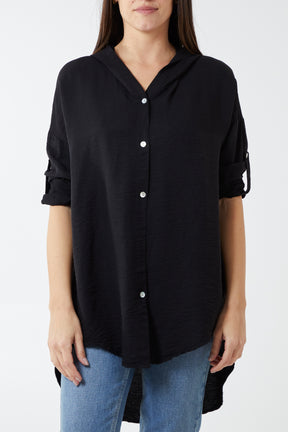Hooded Angel Wing Shirt