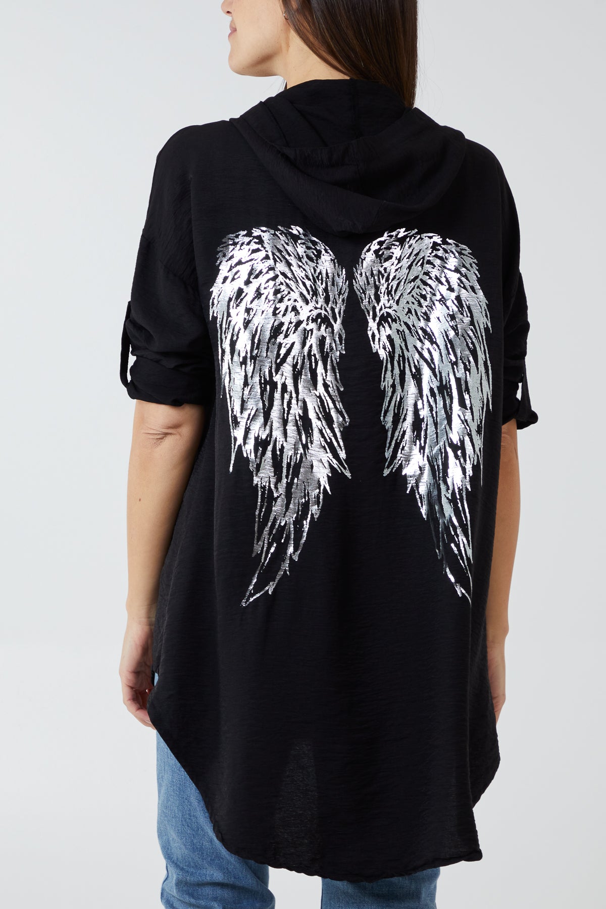 Hooded Angel Wing Shirt