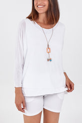 Necklace Double Layer Top