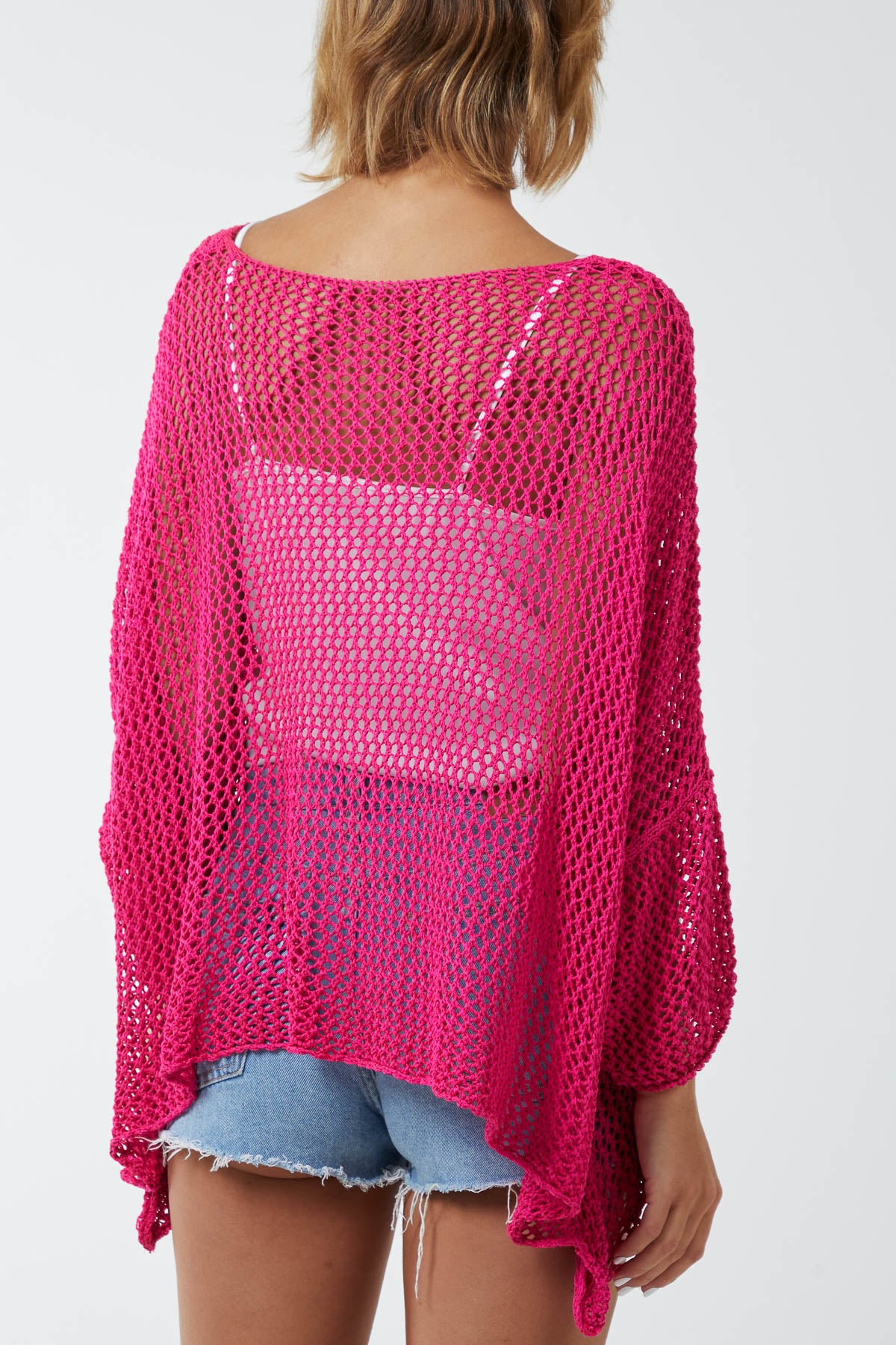 Two Pocket Crochet Blouse