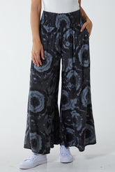 Tie Dye Wide Leg Culottes