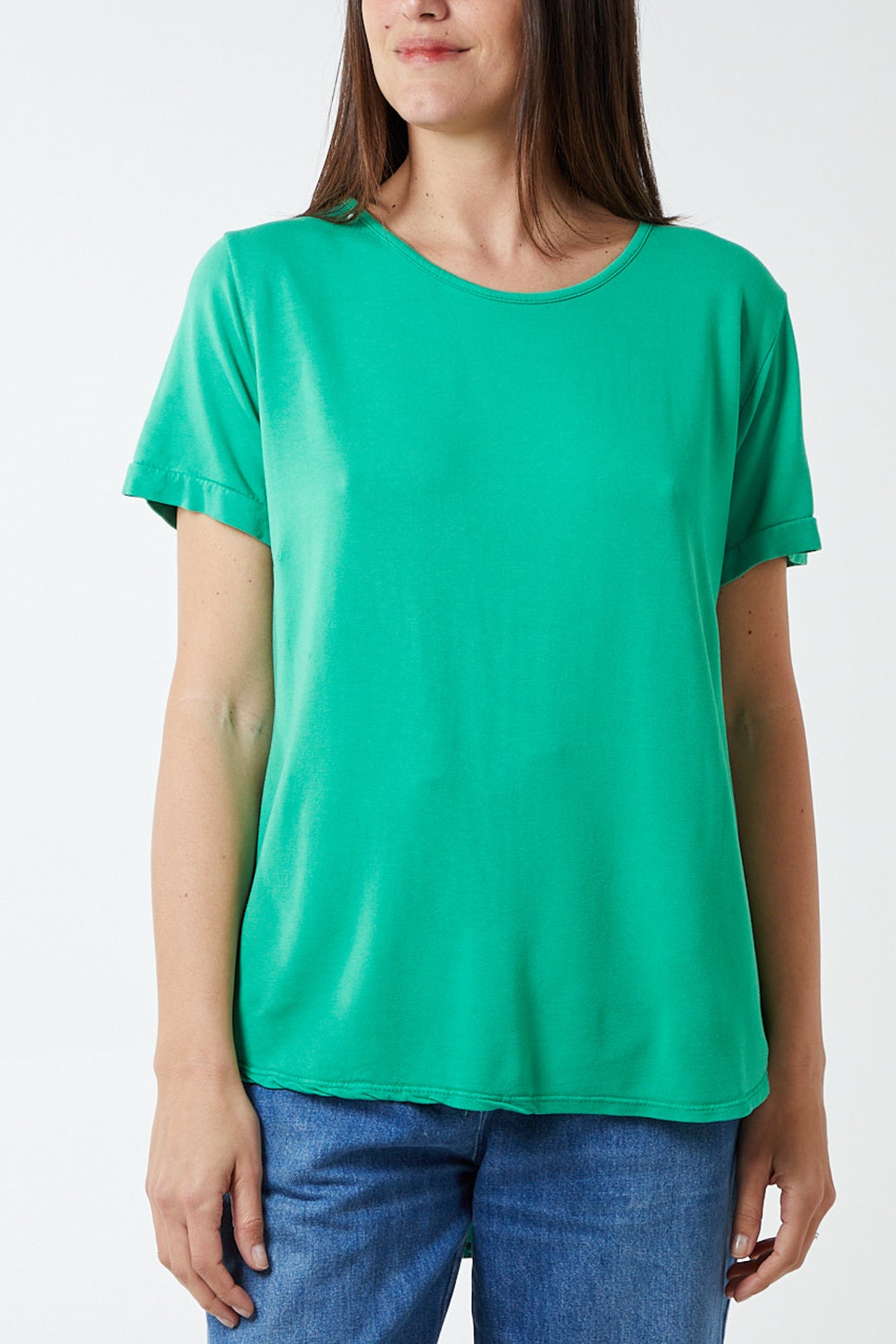 French Terry Super Soft Basic T-Shirt