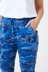 Magic Super Stretch Camouflage Print Trousers