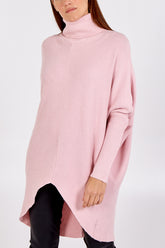 Roll Neck Jumper Dress