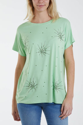 Starburst Diamante T-Shirt