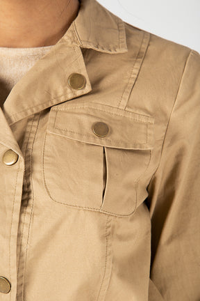 Crop Safari Jacket
