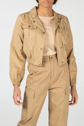 Crop Safari Jacket